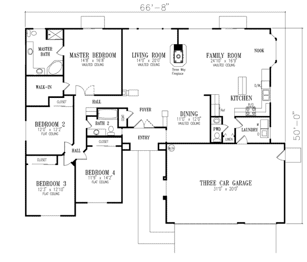 Main Floor Plan: 41-813
