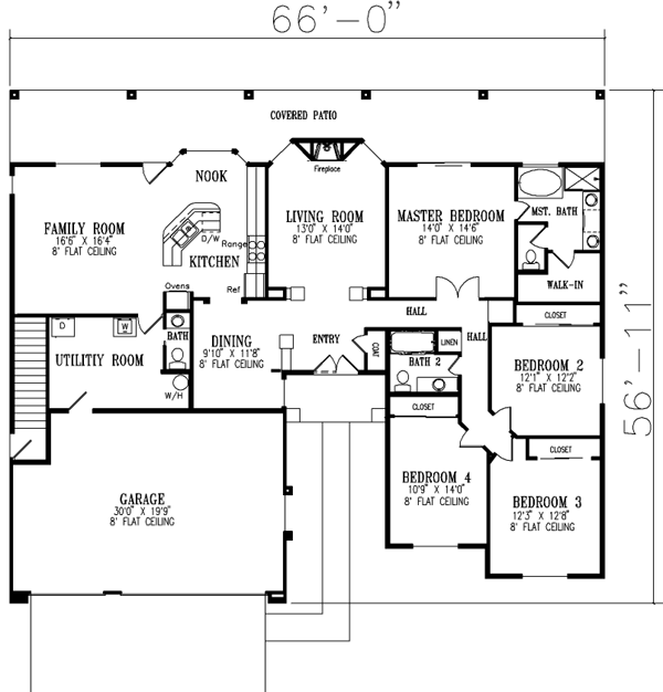 Main Floor Plan: 41-814