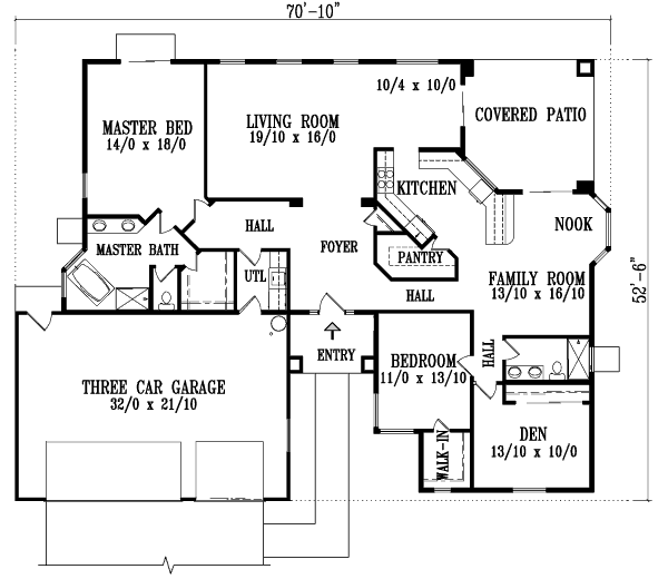 Main Floor Plan: 41-819
