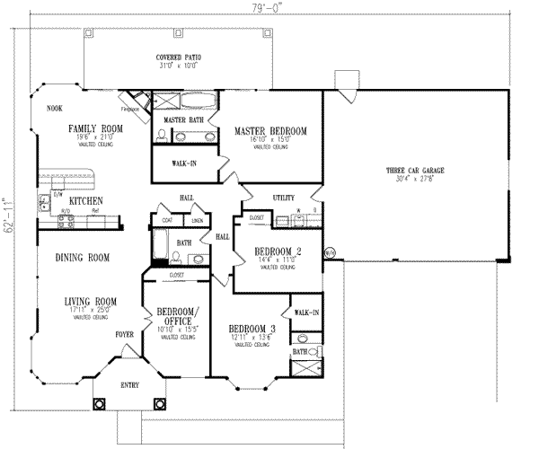 Main Floor Plan: 41-821