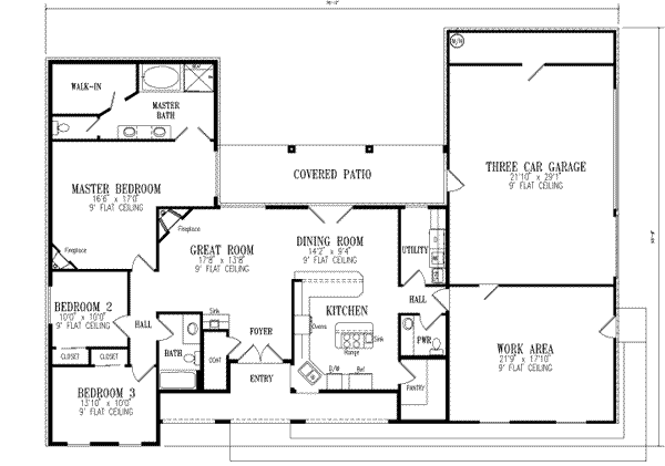 Main Floor Plan: 41-826