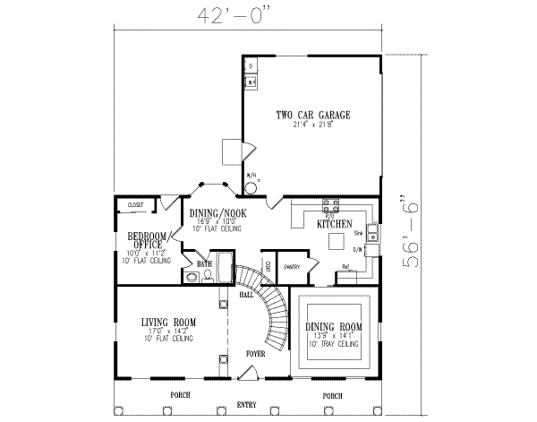 Main Floor Plan: 41-828