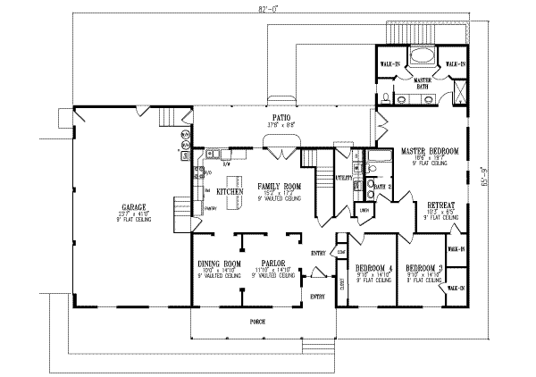 Main Floor Plan: 41-829