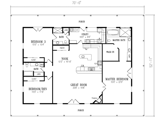 Main Floor Plan: 41-832
