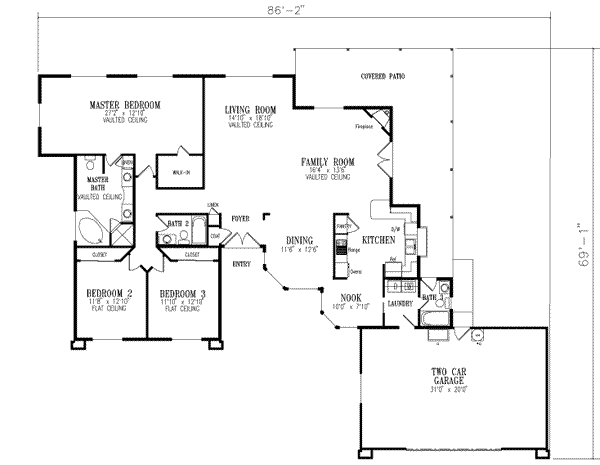 Main Floor Plan: 41-833