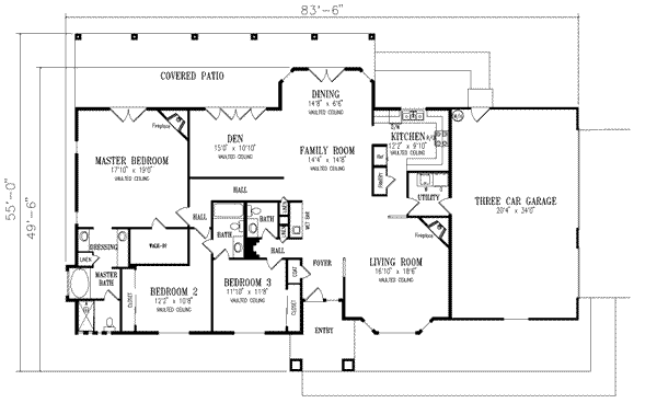 Main Floor Plan: 41-834