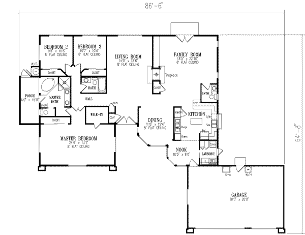 Main Floor Plan: 41-839
