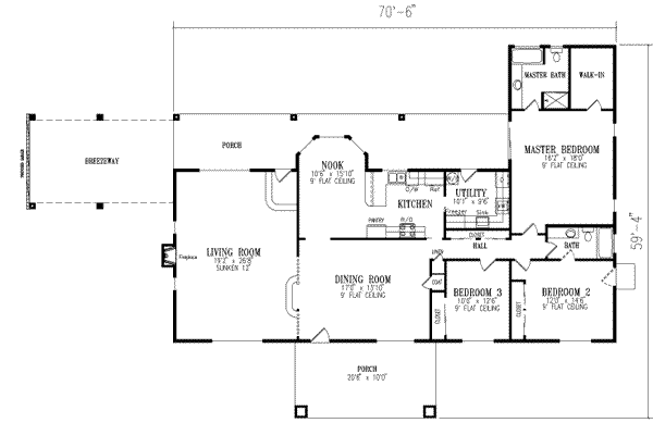 Main Floor Plan: 41-843