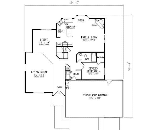 Main Floor Plan: 41-847