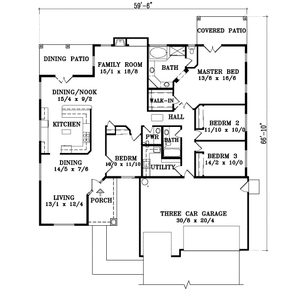 Main Floor Plan: 41-849
