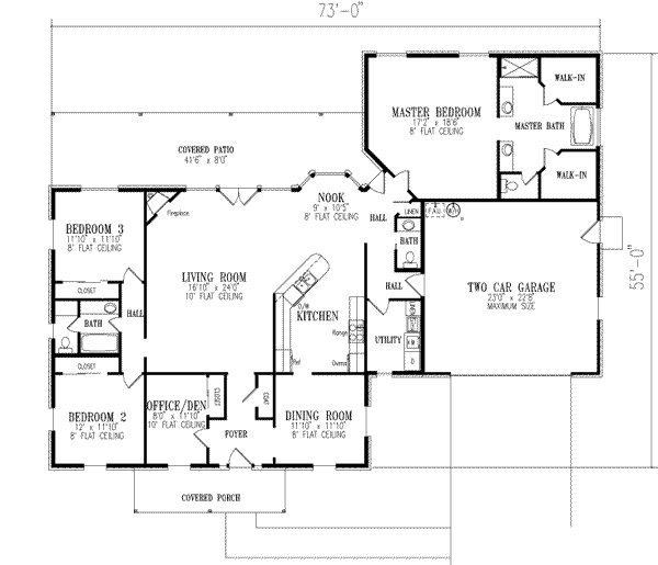 Main Floor Plan: 41-851