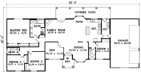 Main Floor Plan: 41-855