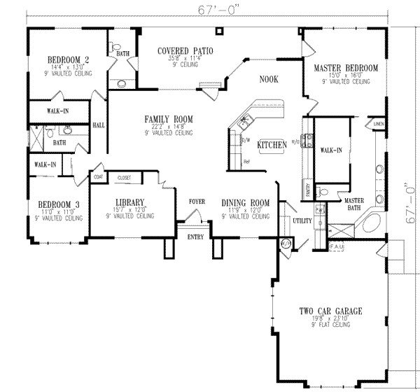 Main Floor Plan: 41-857
