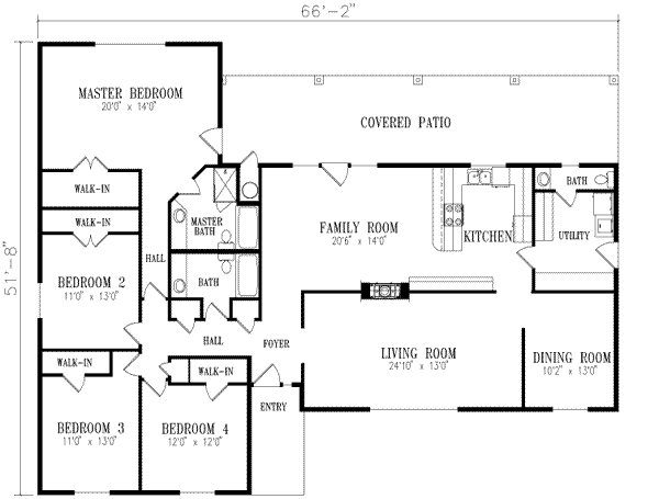 Main Floor Plan: 41-861