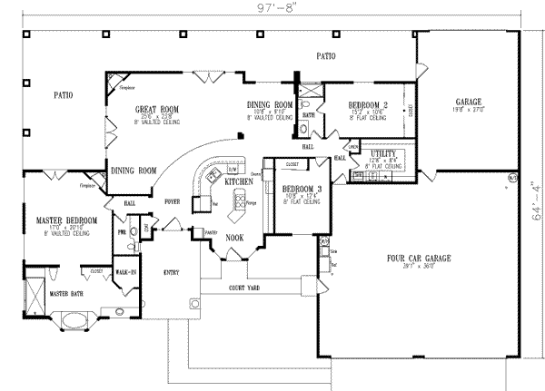 Main Floor Plan: 41-869