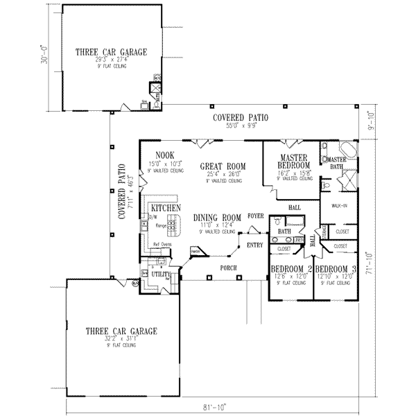 Main Floor Plan: 41-873
