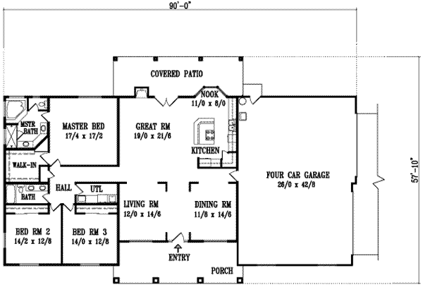 Main Floor Plan: 41-882