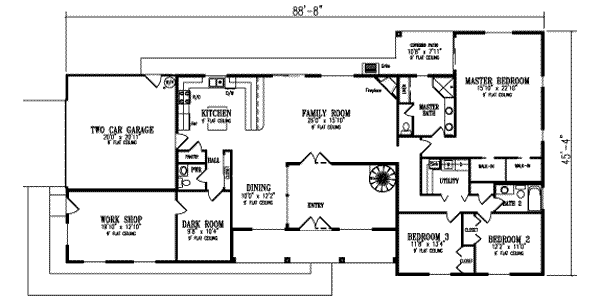 Main Floor Plan: 41-884