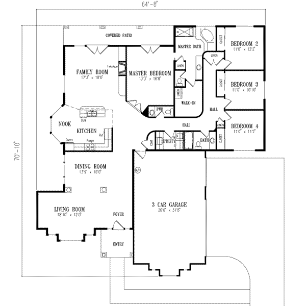 Main Floor Plan: 41-885