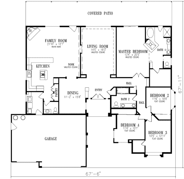 Main Floor Plan: 41-890