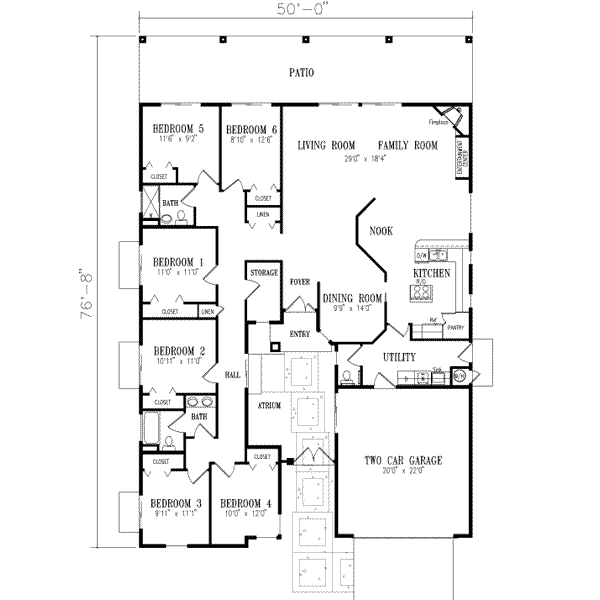 Main Floor Plan: 41-892