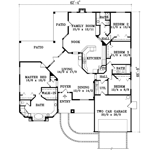 Main Floor Plan: 41-897
