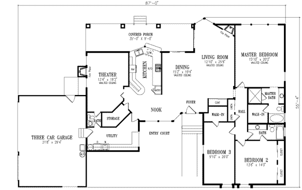 Main Floor Plan: 41-905