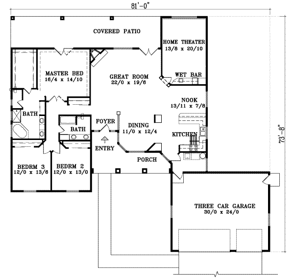 Main Floor Plan: 41-908