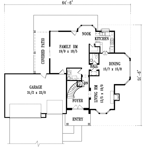 Main Floor Plan: 41-912
