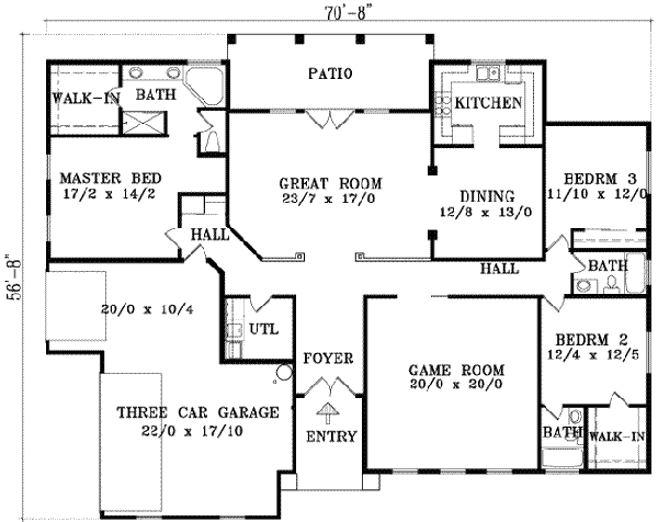 Main Floor Plan: 41-915