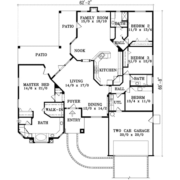 Main Floor Plan: 41-917