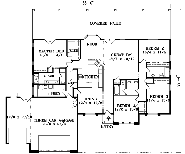 Main Floor Plan: 41-919