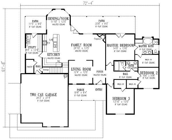 Main Floor Plan: 41-927