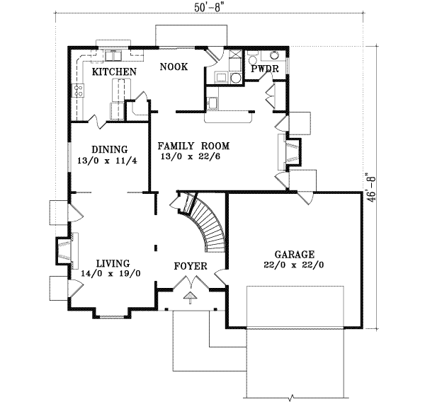 Main Floor Plan: 41-930