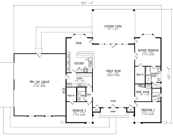 Main Floor Plan: 41-932
