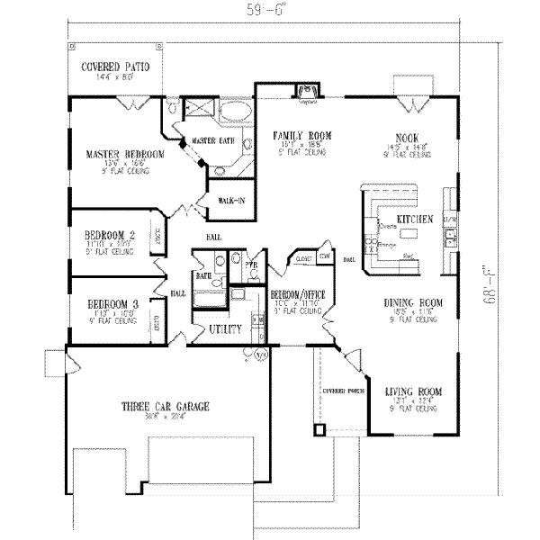 Main Floor Plan: 41-935