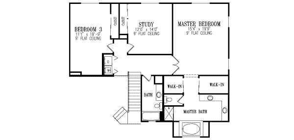 Upper/Second Floor Plan: 41-938