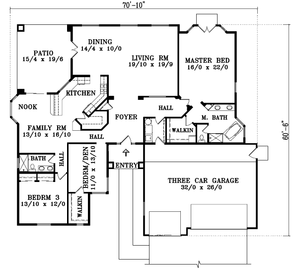 Main Floor Plan: 41-939