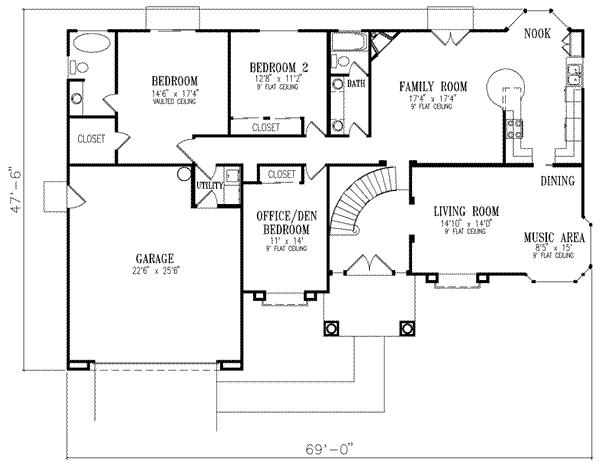 Main Floor Plan: 41-944