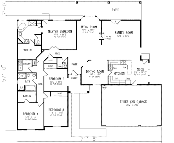 Main Floor Plan: 41-951