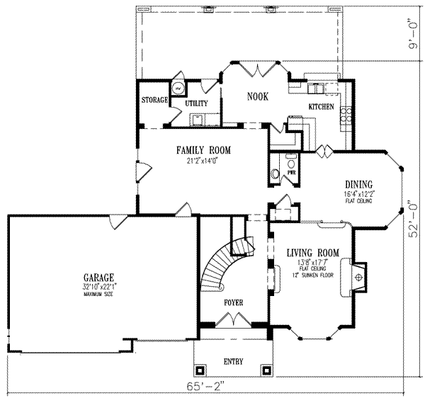 Main Floor Plan: 41-953
