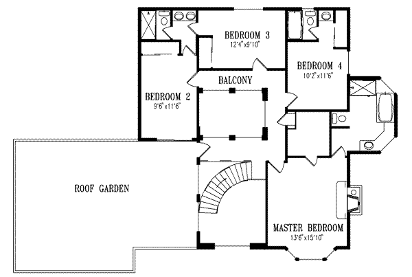 Upper/Second Floor Plan: 41-953