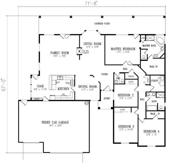 Main Floor Plan: 41-954
