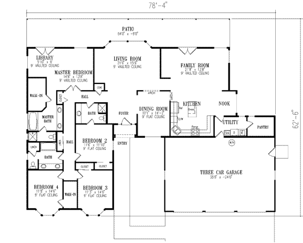 Main Floor Plan: 41-955