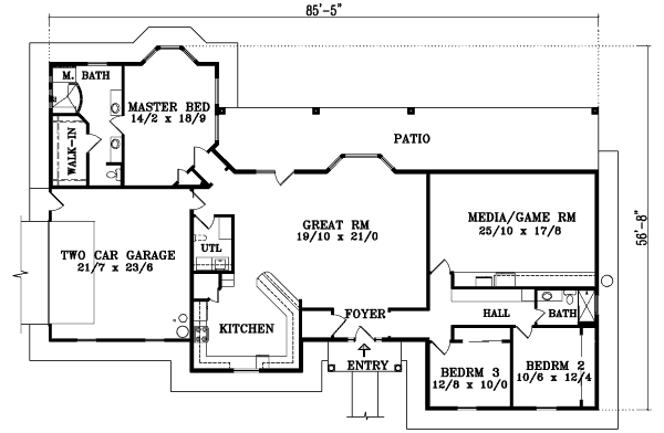 Main Floor Plan: 41-959