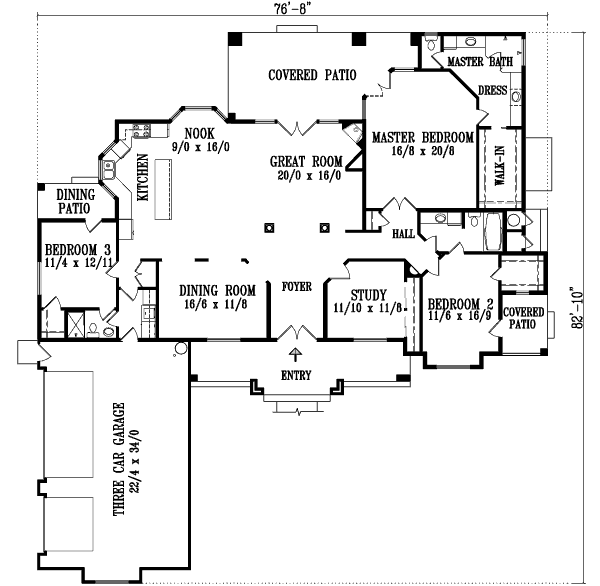 Main Floor Plan: 41-962
