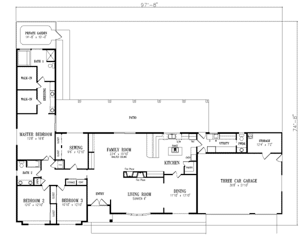 Main Floor Plan: 41-966