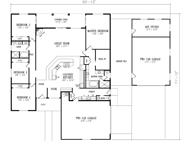 Main Floor Plan: 41-969