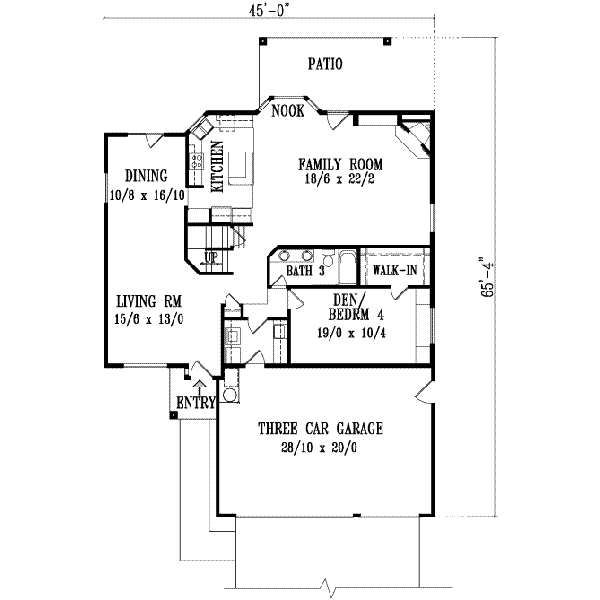 Main Floor Plan: 41-970
