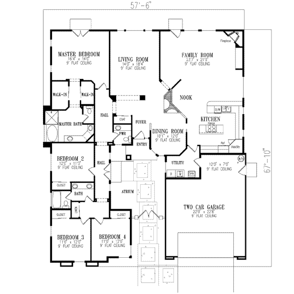 Main Floor Plan: 41-972
